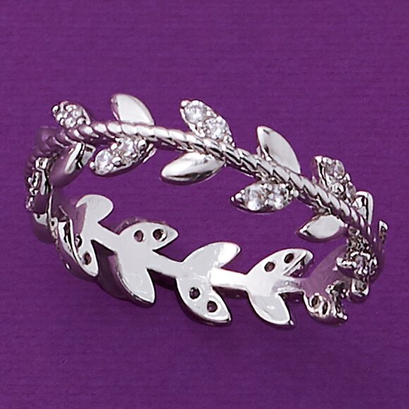 Vine leaf ring - Charmed Aroma Nature Collection - Picture 1 of 3